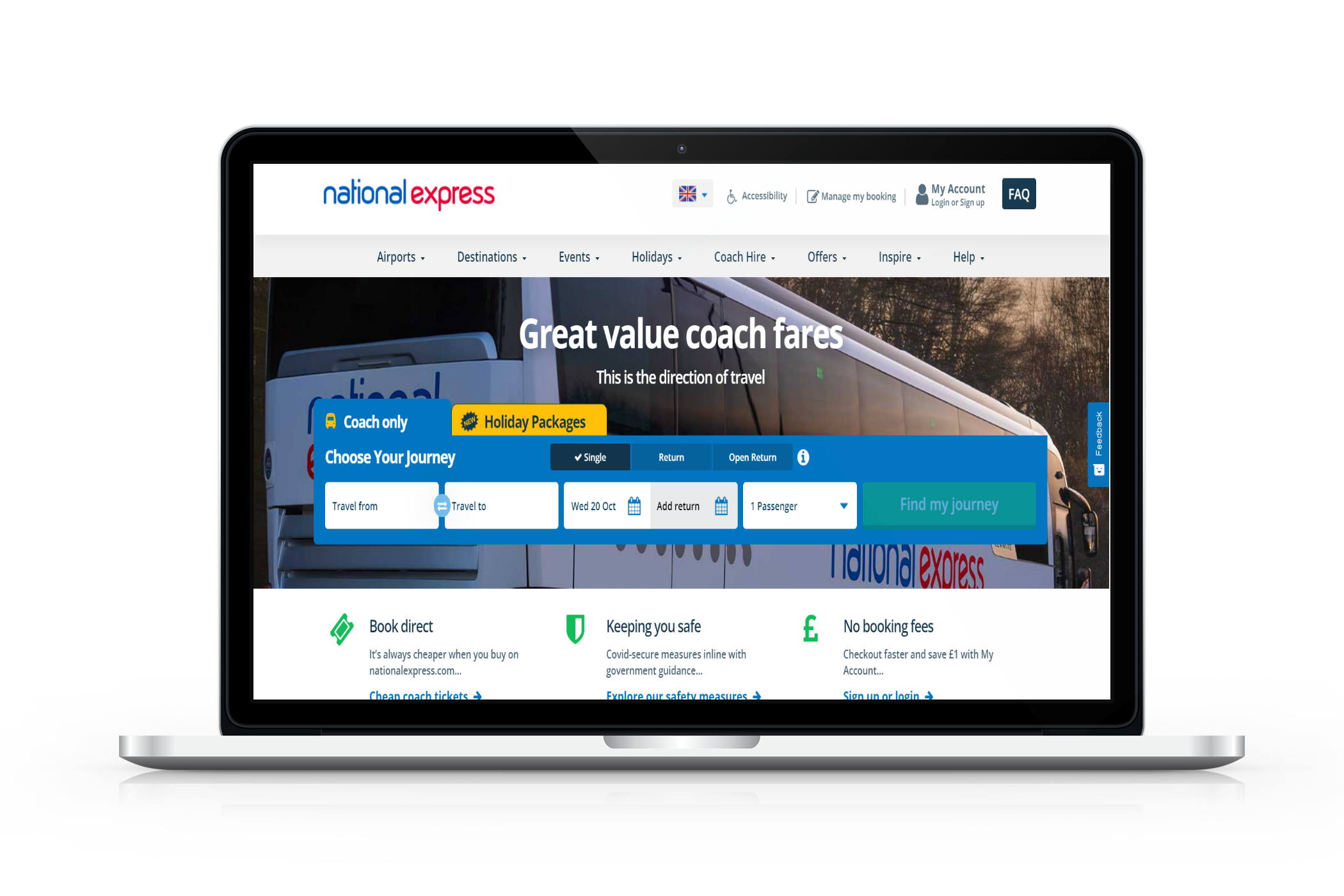 National Express Screenshot